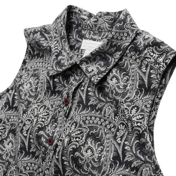 Charter Club Tops - Charter Club Golf Collection Sleeveless Womens Size 10 Black White Paisley Top